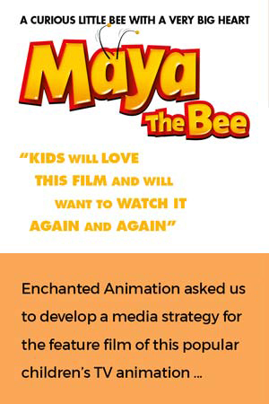image column - Enchanted Animation - Maya the Bee